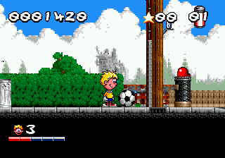 Marko's Magic Football screenshot 3 for Sega Mega Drive